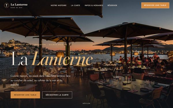 Site La Lanterne realise par Nexap